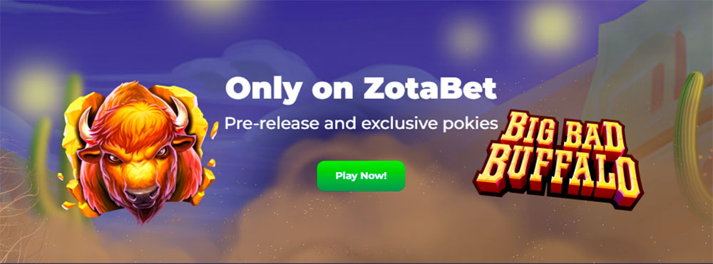 Bonuses at Zotabet Casino